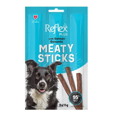 Meaty Sticks Somonlu Tahılsız Köpek Ödül Çubuğu 3x11g - Lezzetli ve Sağlıklı Atıştırmalık Fiyatı, Yorumları ve Özellikleri