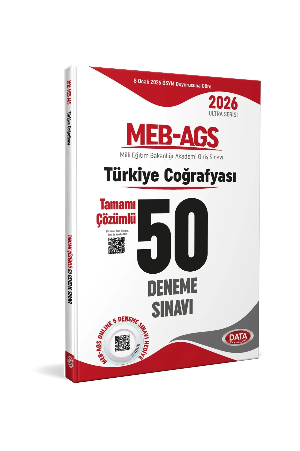 MEB AGS Türkiye Coğrafyası Tamamı Çözümlü 50 Deneme Sınavı