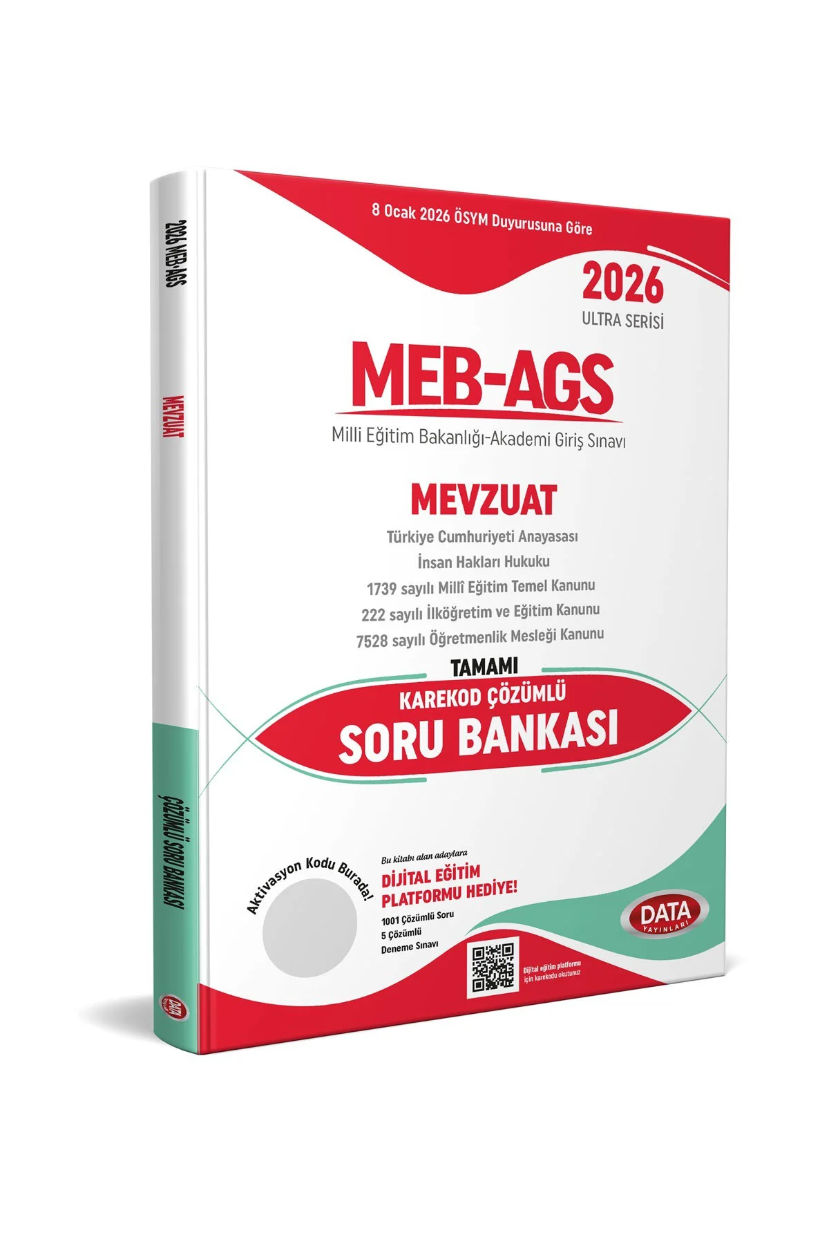 MEB AGS Ultra Serisi Mevzuat Tamamı Çözümlü Soru Bankası