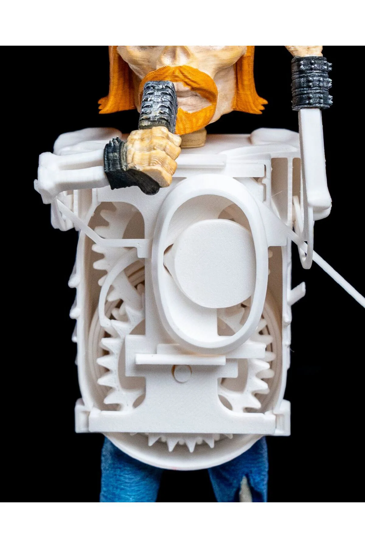 Mechanic - Ozzy Os-Bone Boyalı Figür 15 Cm