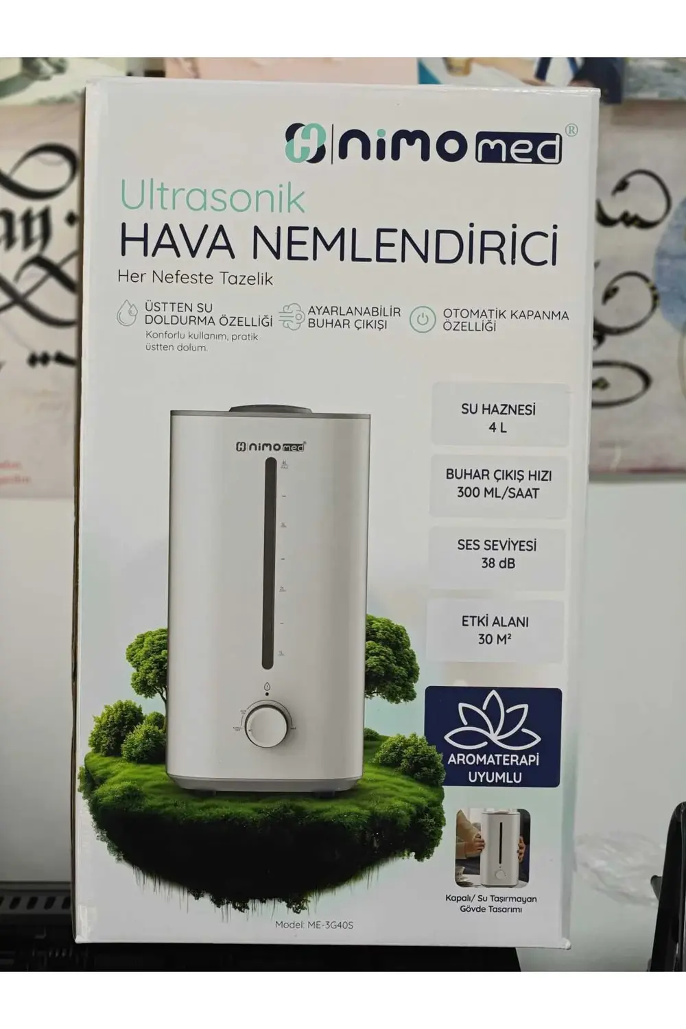 Med Buhar Makinesi Oda Nemlendirici Soğuk Buhar Makinası