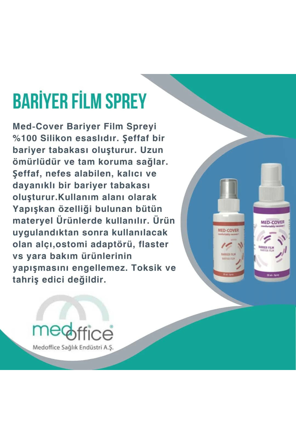 Med-cover Bariyer Film Sprey 50 ml