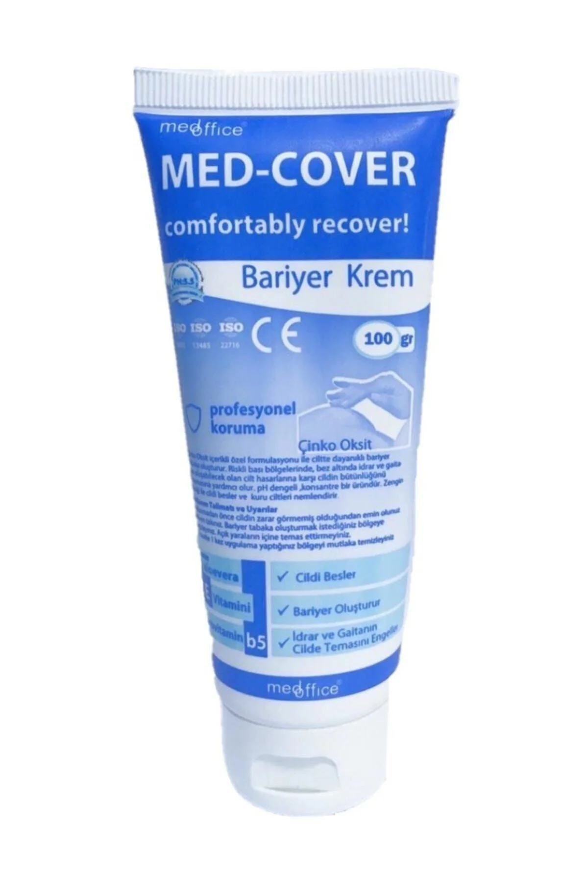 Med-cover Bariyer Krem 100 Gr - Koruyucu Bariyer Kremi - 1 Adet