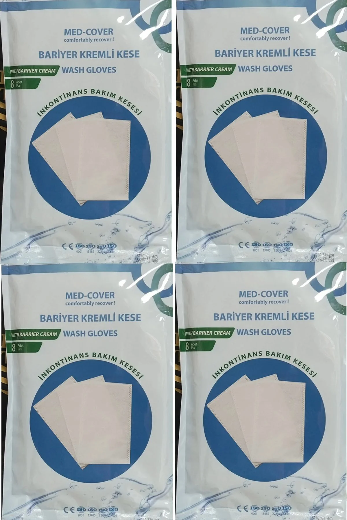 Med-cover Bariyer Kremli Kese ( 4 Paket ) Med-cover Bariyer Kremli Kese ( 4 Paket )