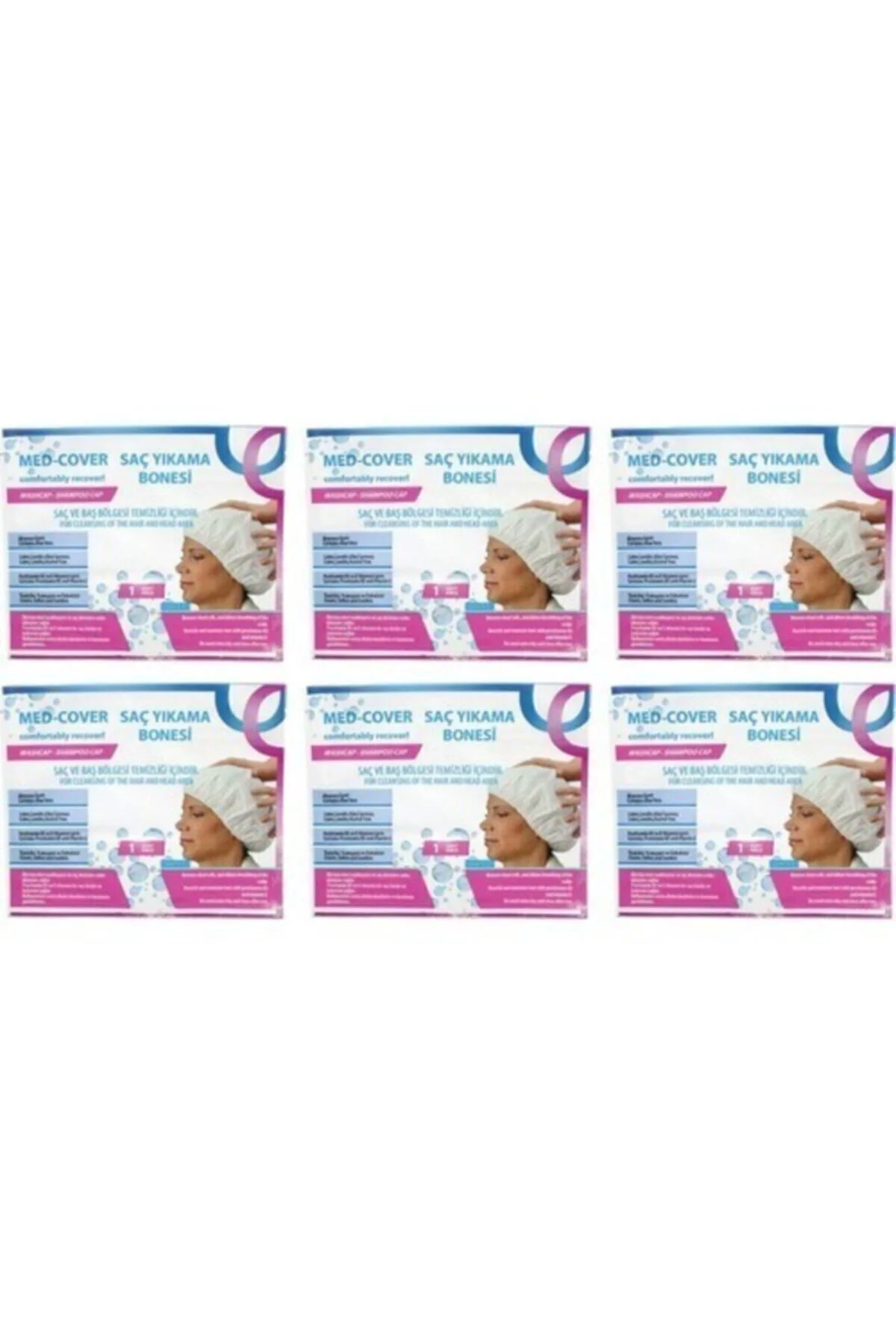 Med-cover Hasta Saç Bakım/temizleme/yıkama Bonesi (6 Adet/paket) Med-cover Hasta Saç Bakım Med-cover Hasta Saç Bakım/temizleme/yıkama Bonesi (6 Adet/paket) Med-cover Hasta Saç Bakım