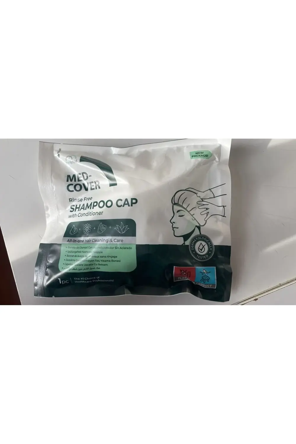 Med-cover Saç Yıkama Bonesi 1x5'li Gönderim