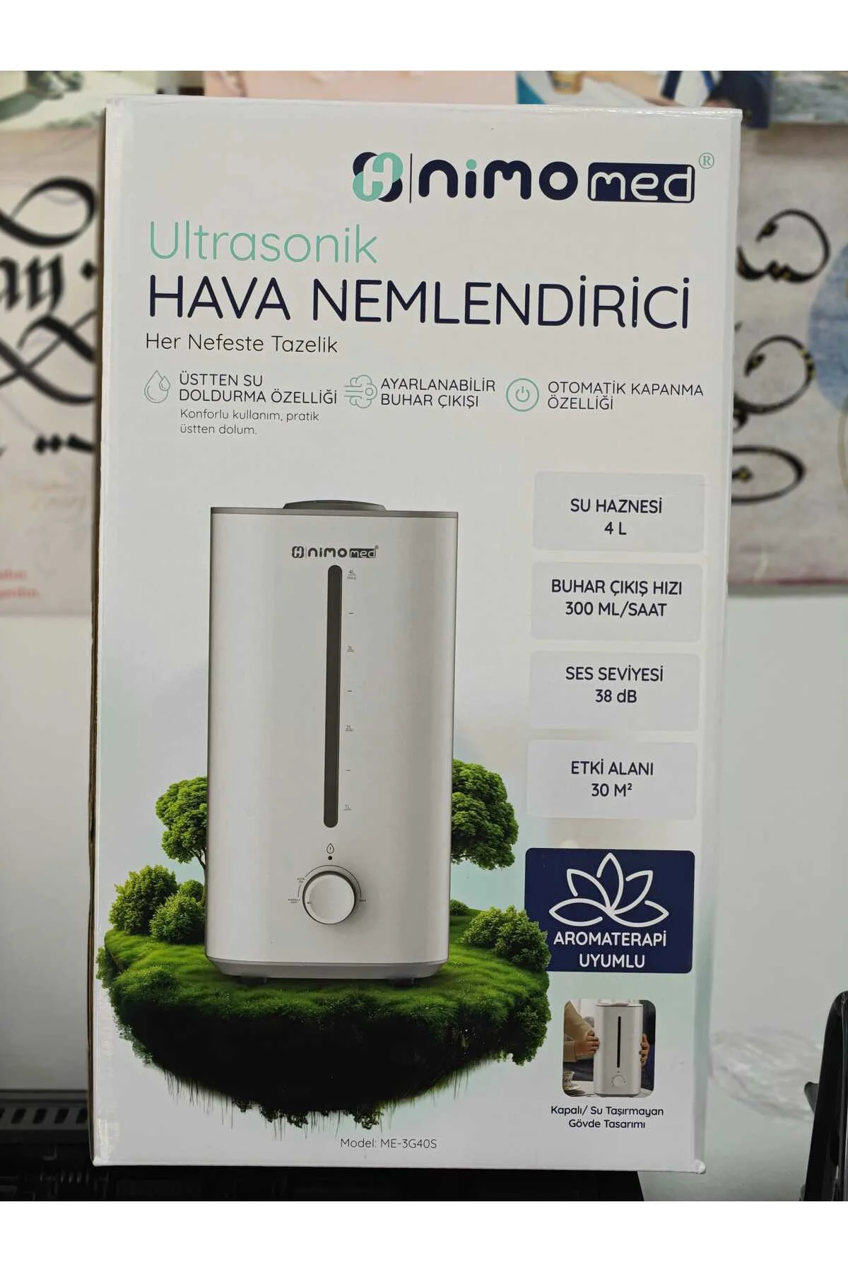Med Ultrasonik Hava Nemlendirici Hnk-hum-01