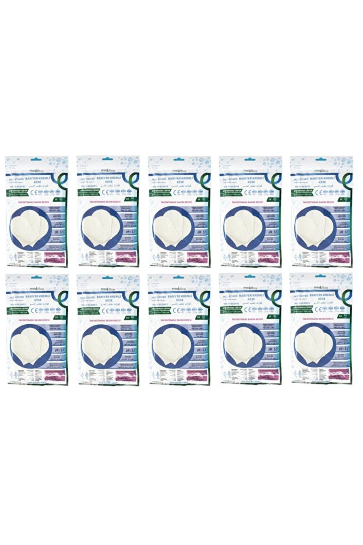 Medcover Bariyer Kremli Kese 10 Lu 10 Paket Medcover Bariyer Kremli Kese 10 Lu 10 Paket