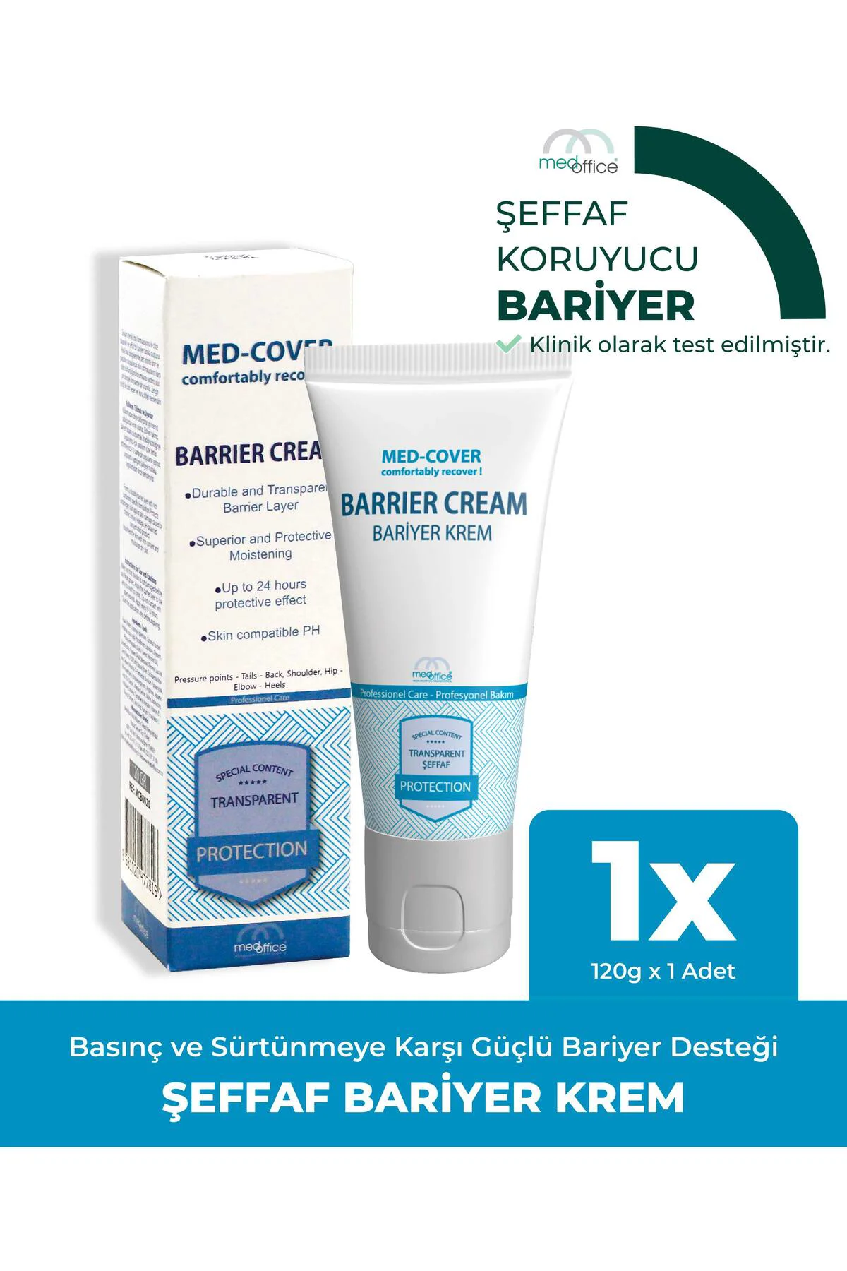 MedCover Bariyer Krem 120 gr