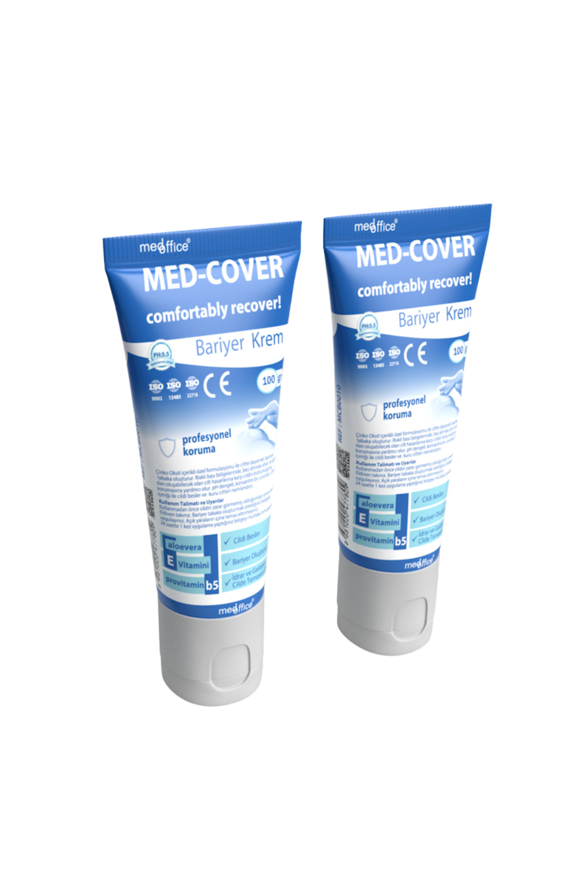 MedCover Çinko Oksit Bariyer Krem 100 gr x 2 adet