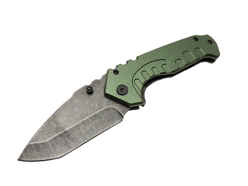 Medford FS2004 GRN Eskitme Kamp Çakı 21,5 cm- Manuel, Kemerlikli 