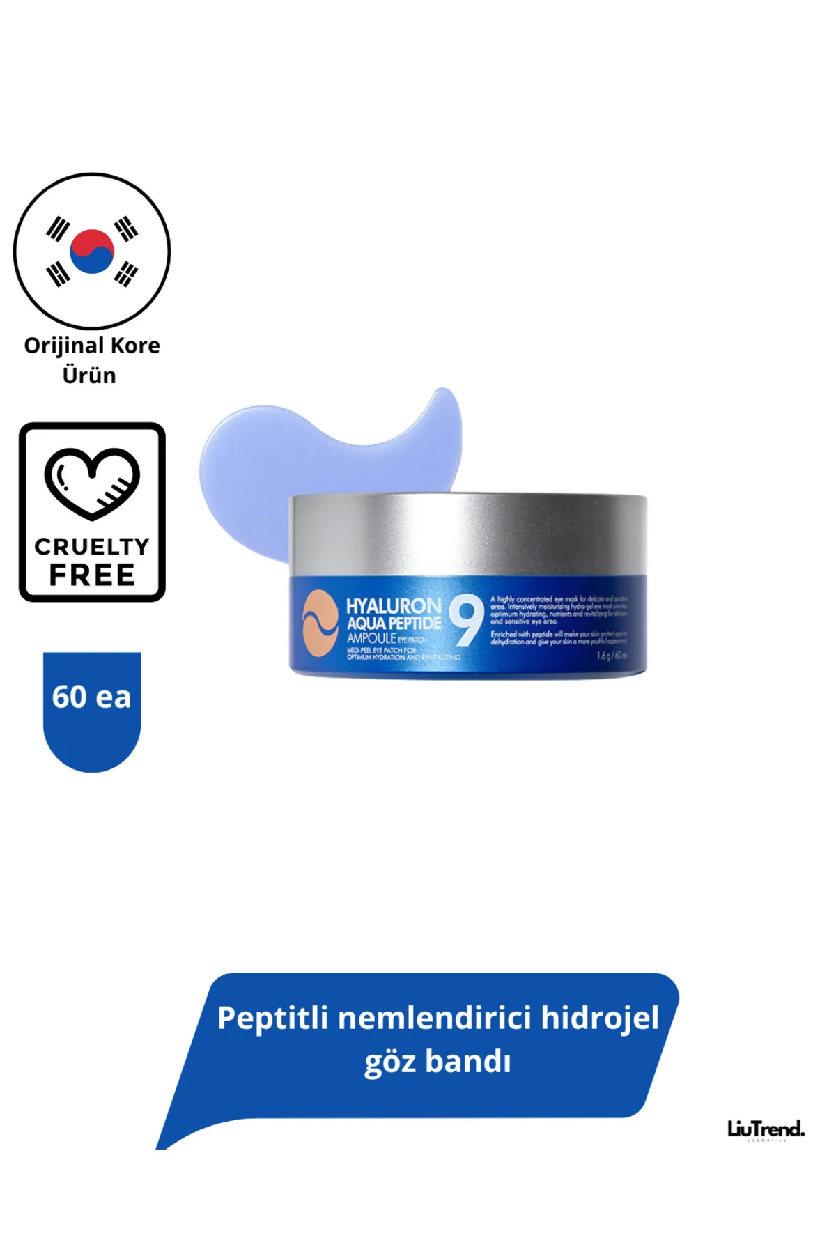 MEDI-PEEL Hyaluron Aqua Peptide 9 Ampoule Eye Yoğun Nemlendirici 