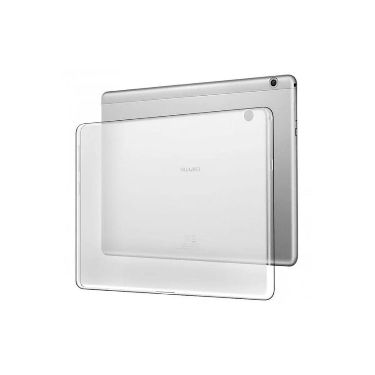 MediaPad T5 10 Şeffaf Silikon Tablet Kılıfı - Maksimum Koruma