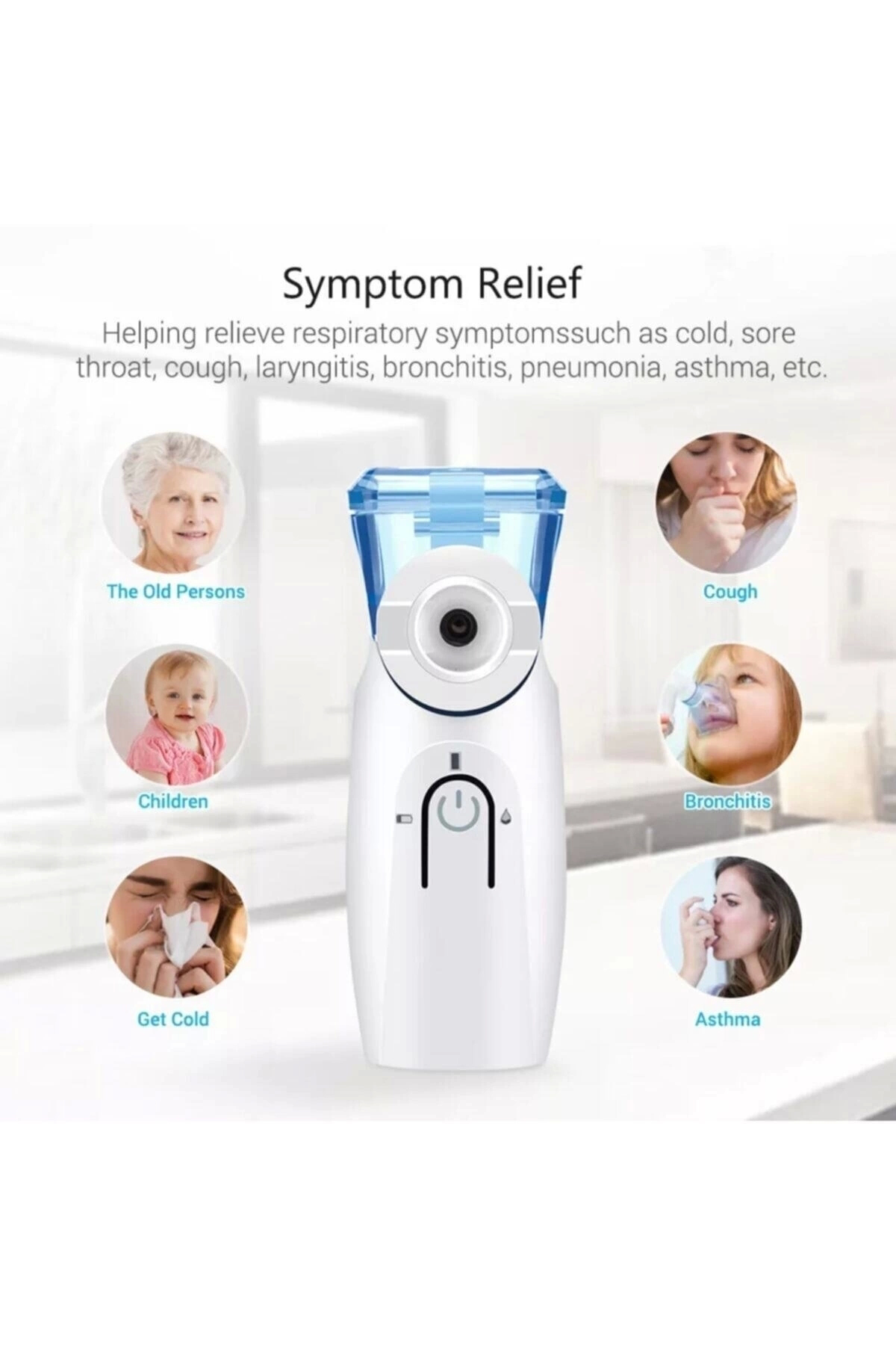 İron Medical Medıcal Ys35 Taşınabilir Mesh Nebülizatör Cihazı Şarjlı