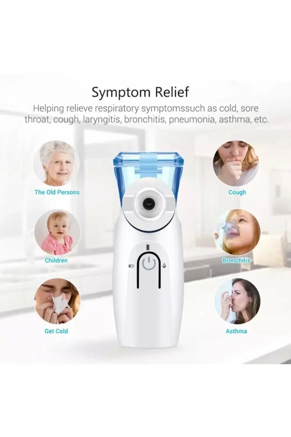 Medıcal Ys35 Taşınabilir Mesh Nebülizatör Cihazı Şarjlı