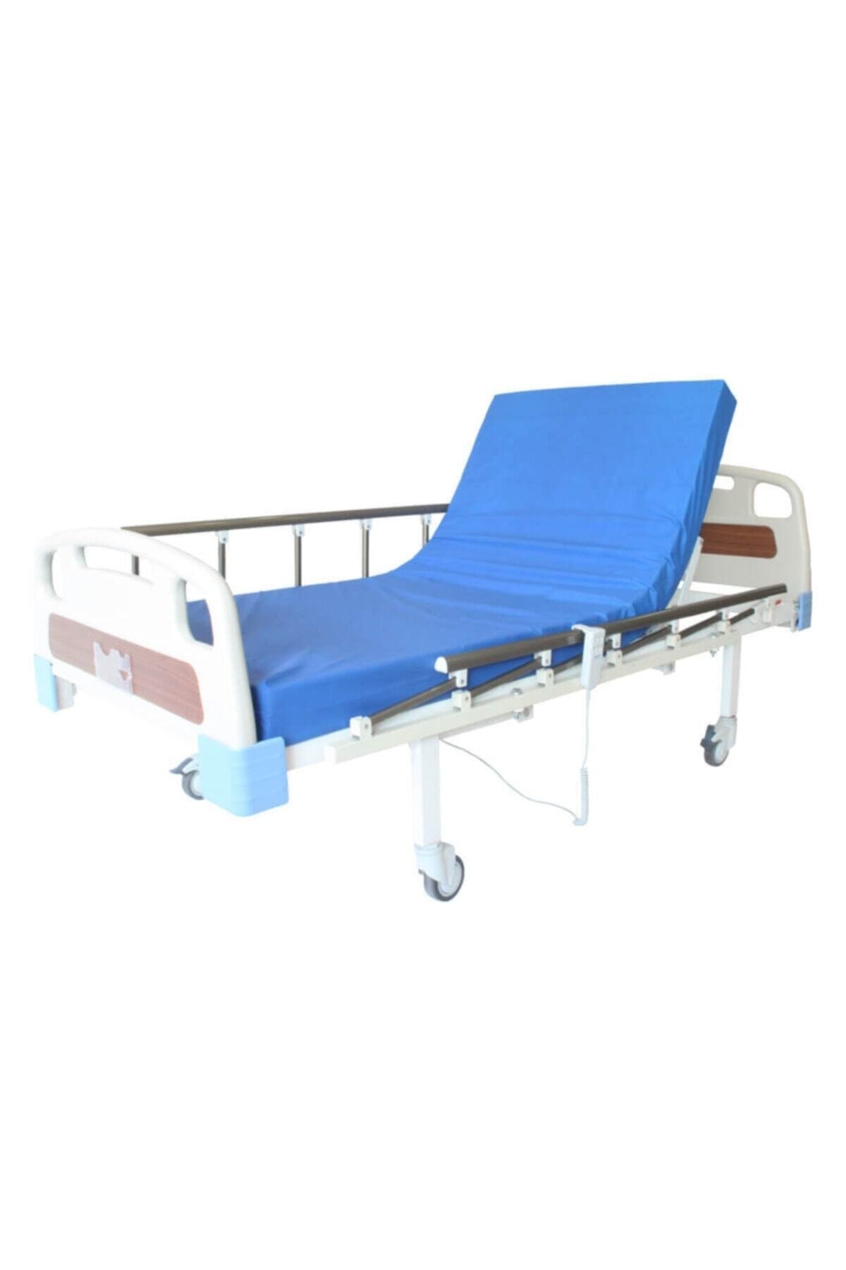 Zeymer Medikal 2 Motorlu Abs Başlikli Frenli Alüminyum Korkuluklu Karyol