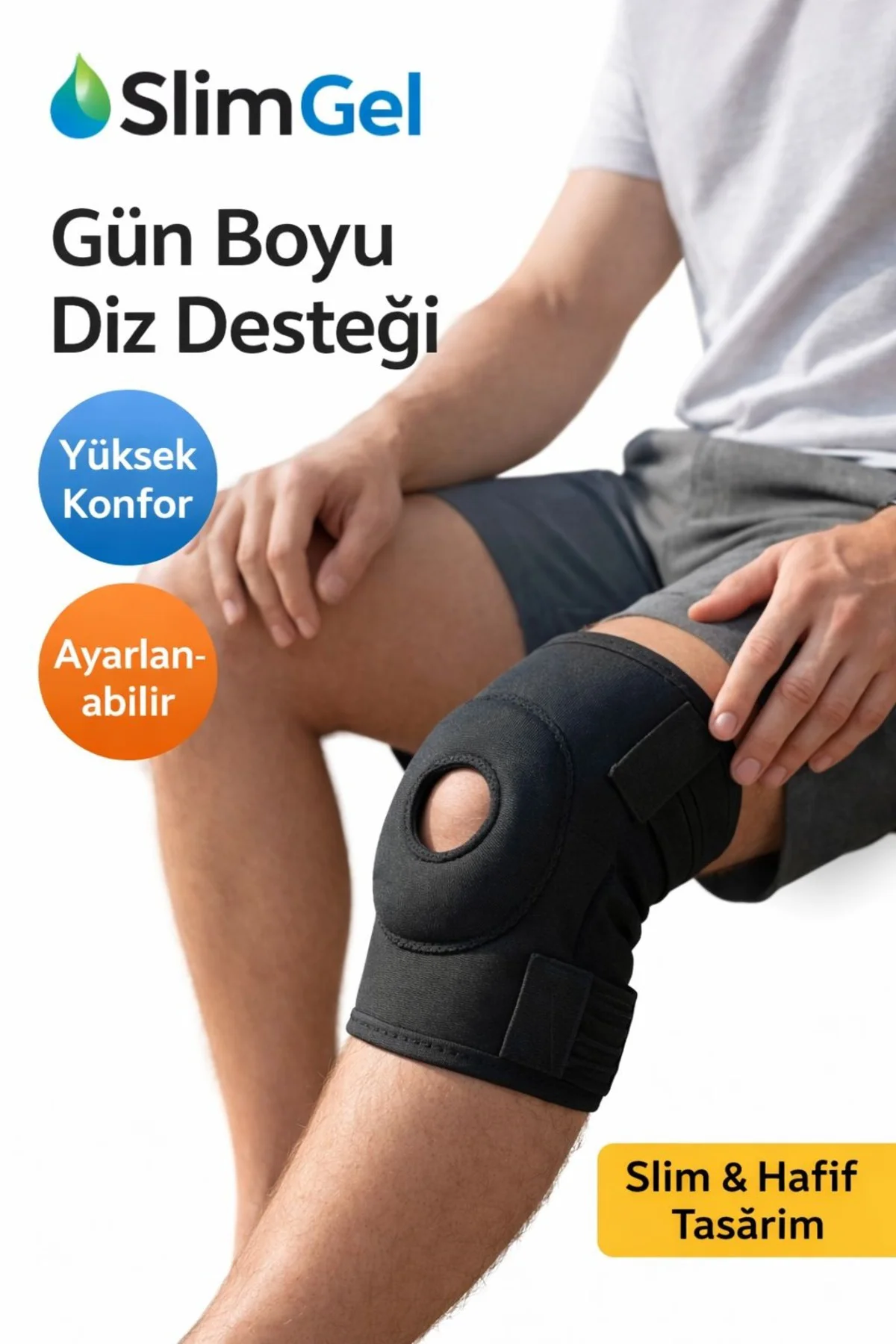 Medikal Destekli Diz Korsesi Çapraz Bağ Menisküs Ağrısı Için Spor