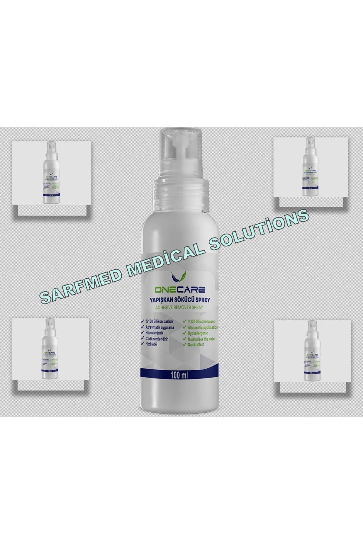 Medikal Flaster Sökücü, Yapışkan Çözücü Sprey 50 ml (3 Adet)