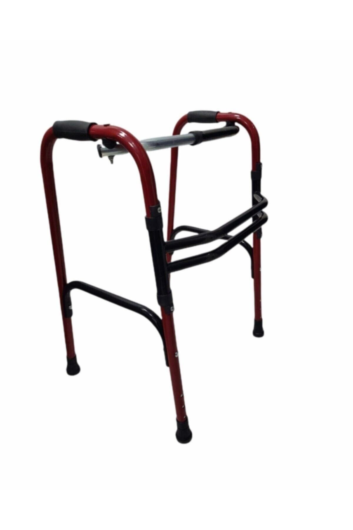 Zeymer Medikal Hareketli Katlanabilir Alüminyum Kirmizi Wolker