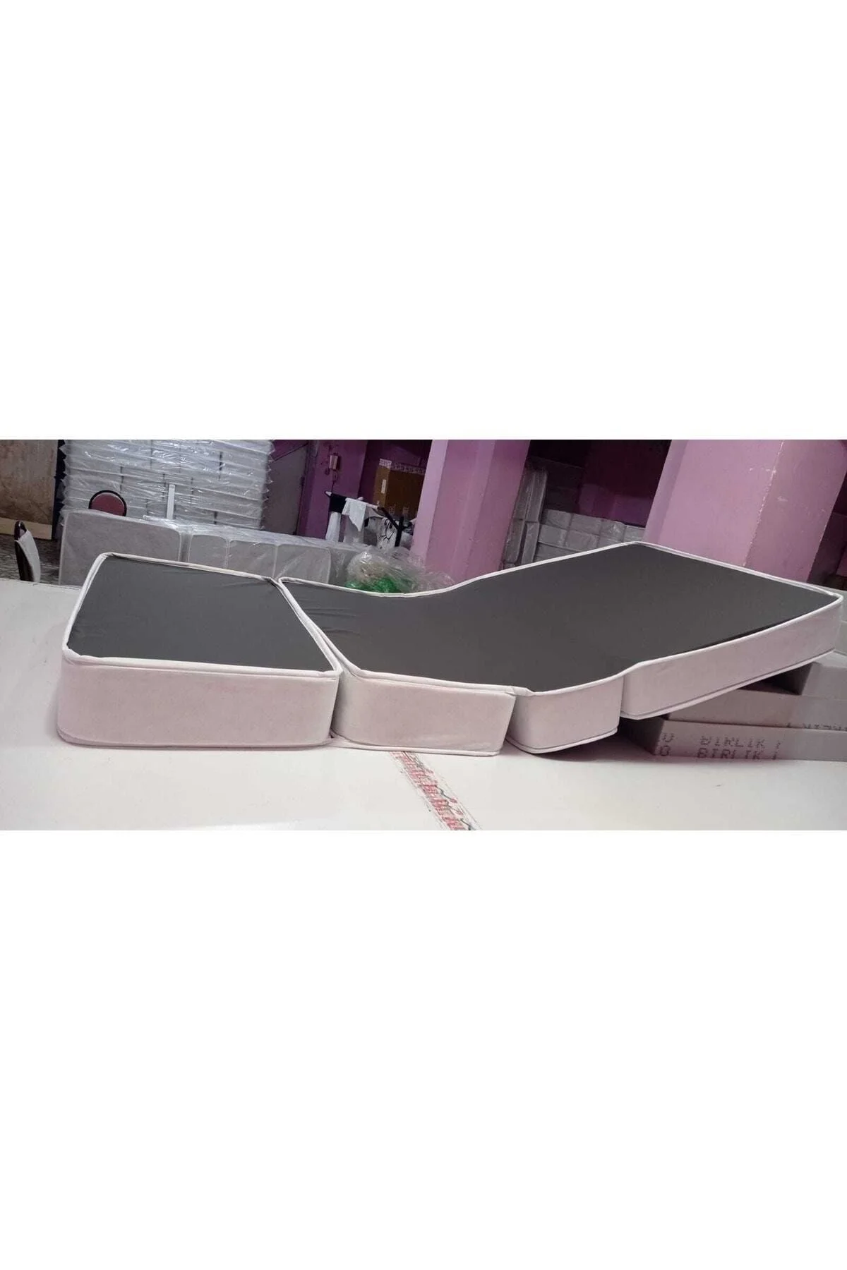 Medikal Ürünleri Dört Parça Sıvı Geçirmez 90*190*15 Cm Hasta Yata