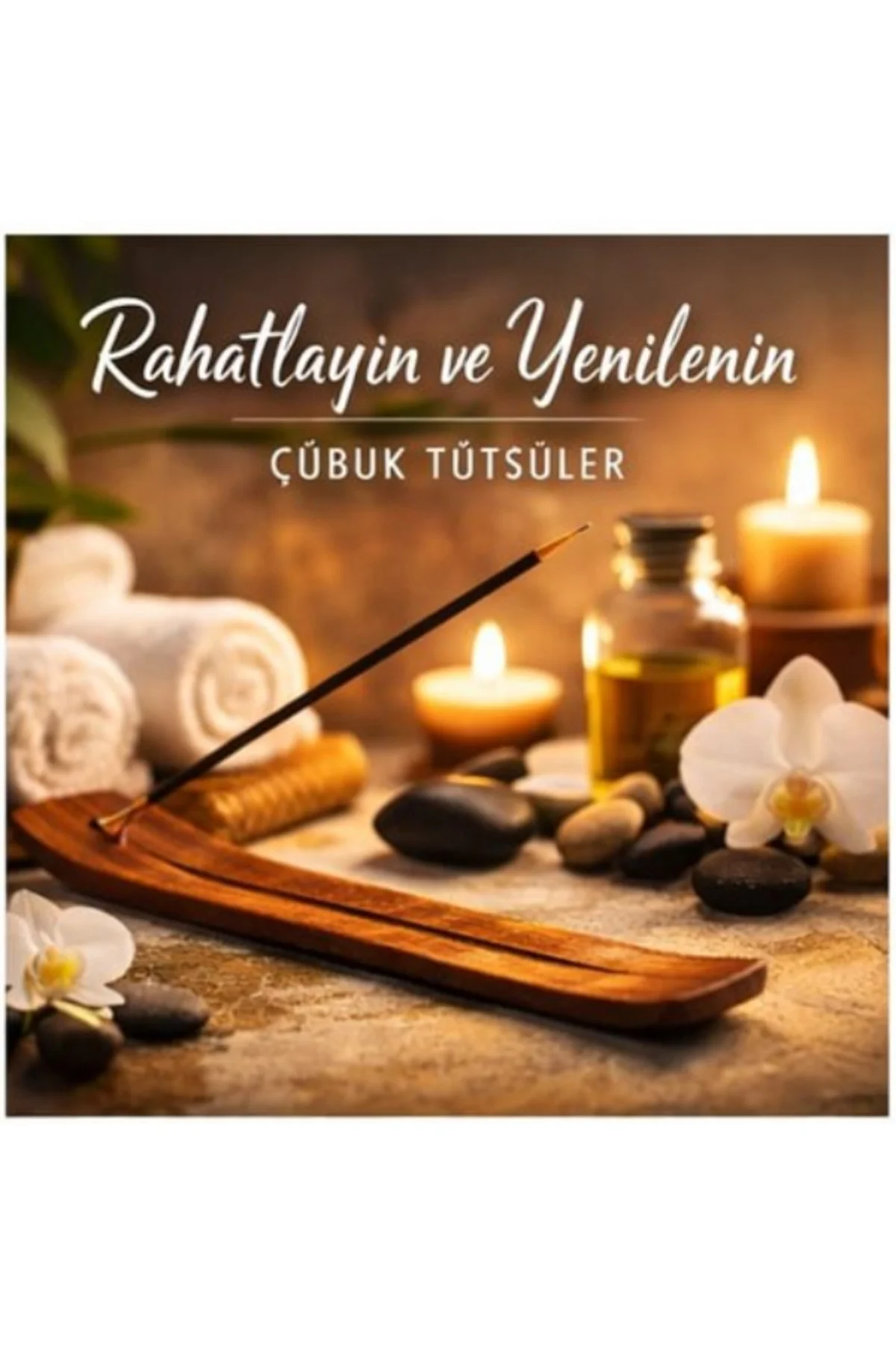 MEDİTASYON (MEDİTATİON) ÇUBUK TÜTSÜ 5 PAKET 100 ADET (INCENSE STICKS, 5 PACKS, 100 STICKS)