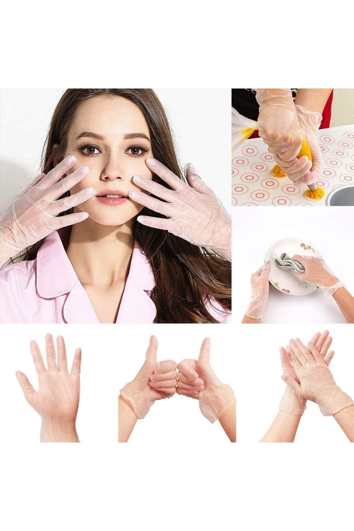 Mastercare Medium 12 Adet Pudrasiz Lateks Eldiven 717227