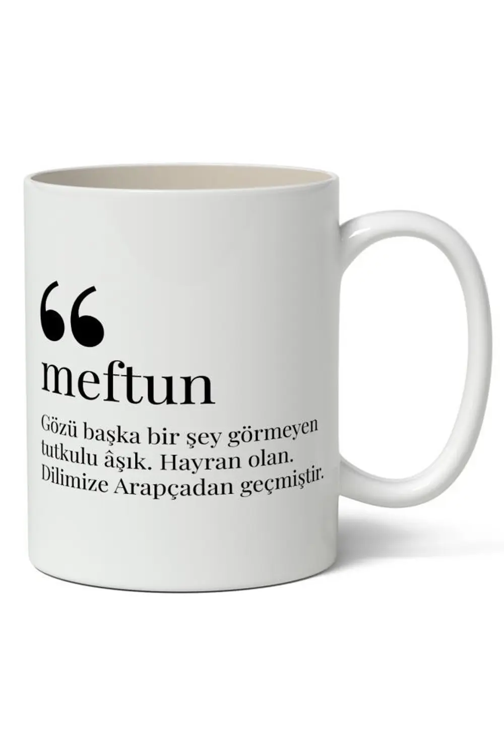 Meftun Kelime Anlamı Baskılı Kupa Bardak Baskılı Kahve Kupa Barda Meftun Kelime Anlamı Baskılı Kupa Bardak Baskılı Kahve Kupa Barda