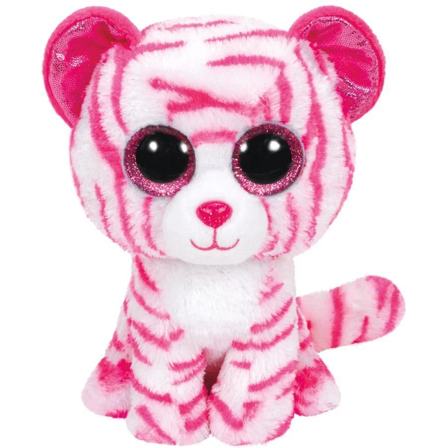 Mega Asıa - Whıte Tıger Reg Beyaz Kaplan 15 CM Peluş Oyuncak