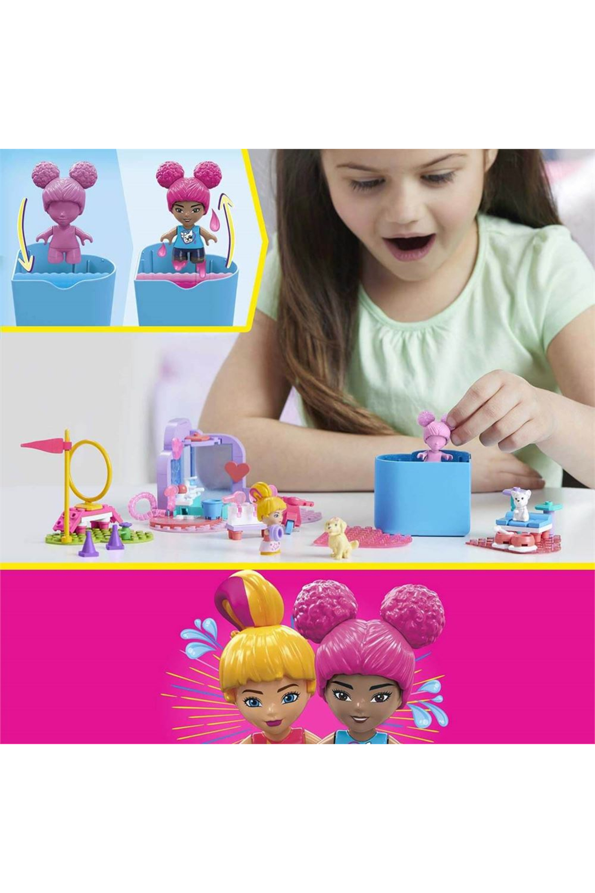 Barbie Mega  Color Reveal Hayvan Dostu Hhp89