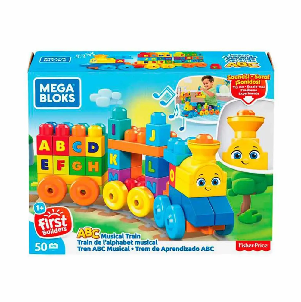 Mega Bloks Müzikli Alfabe Treni FWK22