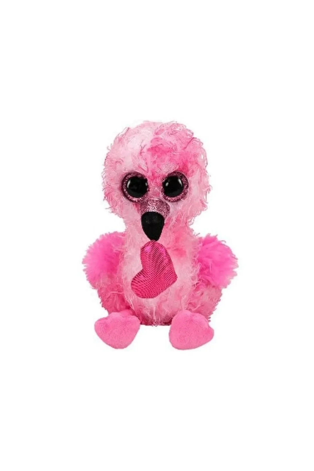 Mega Daınty Flamıngo Wıth Heart Reg Kalpli Flamingo 15 CM Peluş O