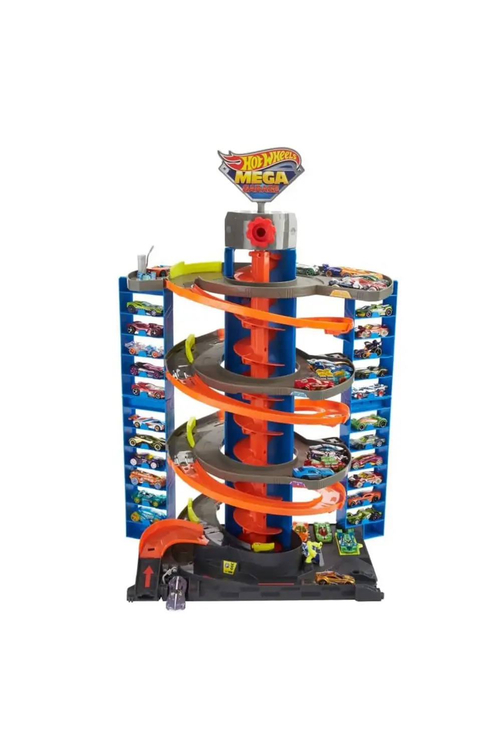 Mega Garaj Oyun Seti, 1 Araç, Asansör ve 60'tan Fazla Araba Sakla