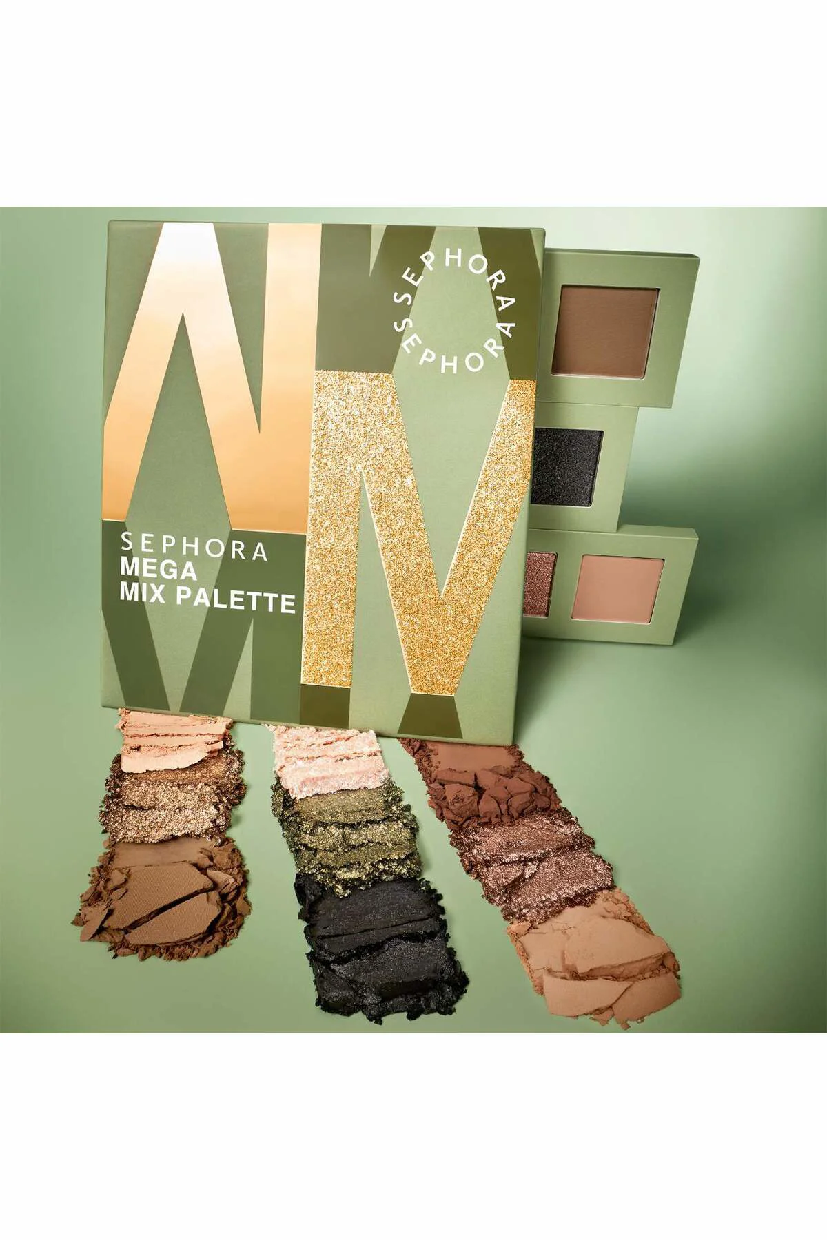 Mega Mix Palette-Yoğun Pigmentli Mat&Simli&Metalik Bitişli Göz Fa Mega Mix Palette-Yoğun Pigmentli Mat&Simli&Metalik Bitişli Göz Fa