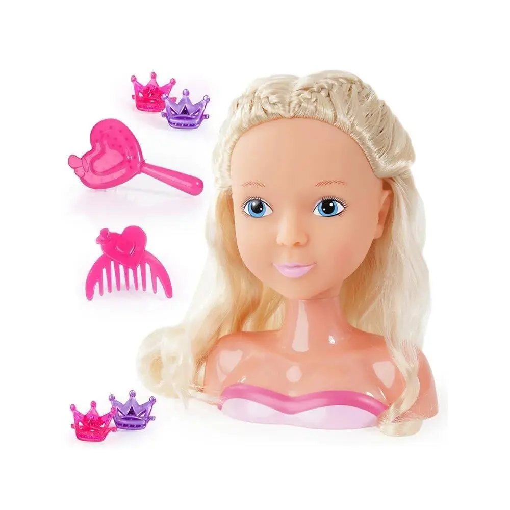 Mega Oyuncak Prenses Bebek Saç Tasarım Büstü 19 Cm ULB90019