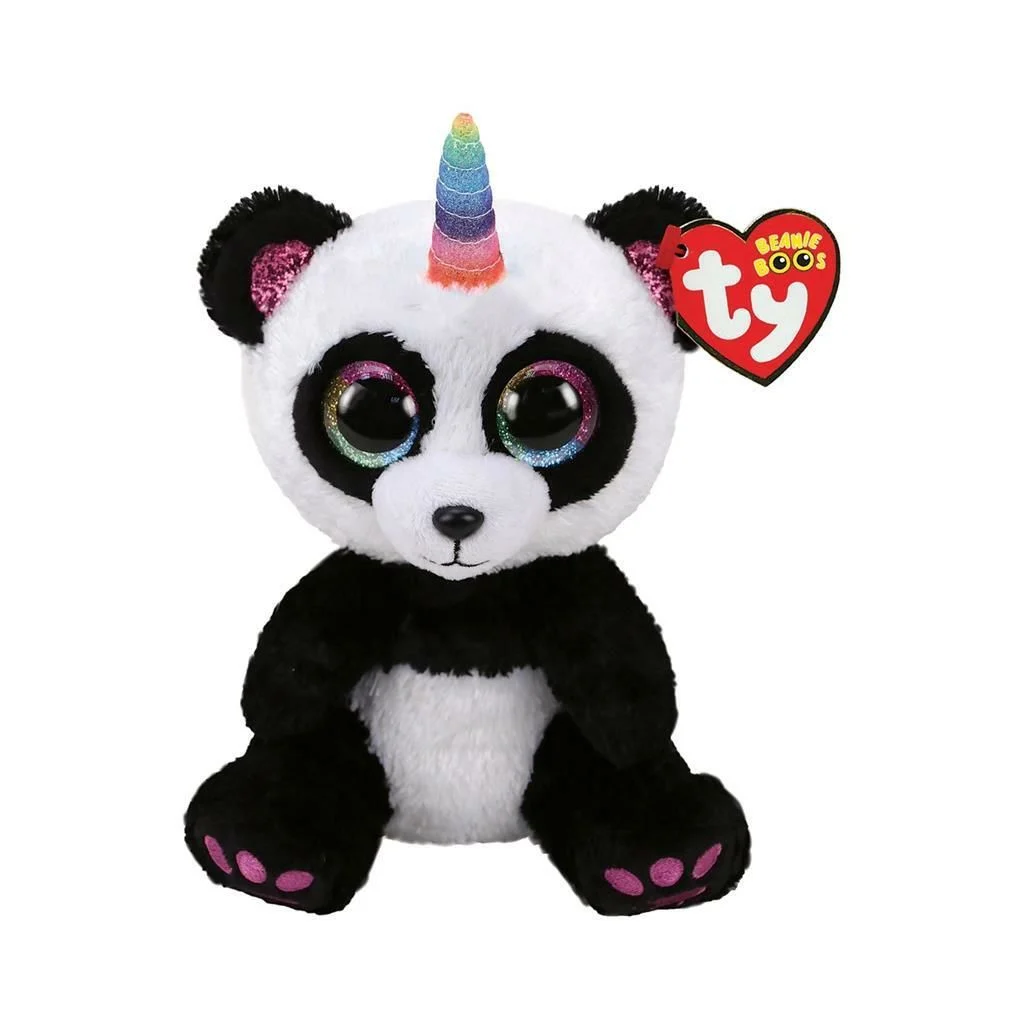 Mega Panda - Panda Wıth Horn Reg - New Tek Boynuzlu Panda 15CM Pe