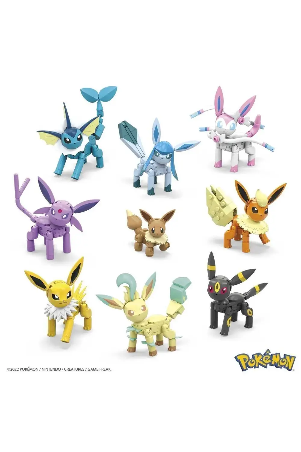 MEGA Pokémon™ - Eevee Dönüşümleri Yapı Seti, çocuklar için yapı o