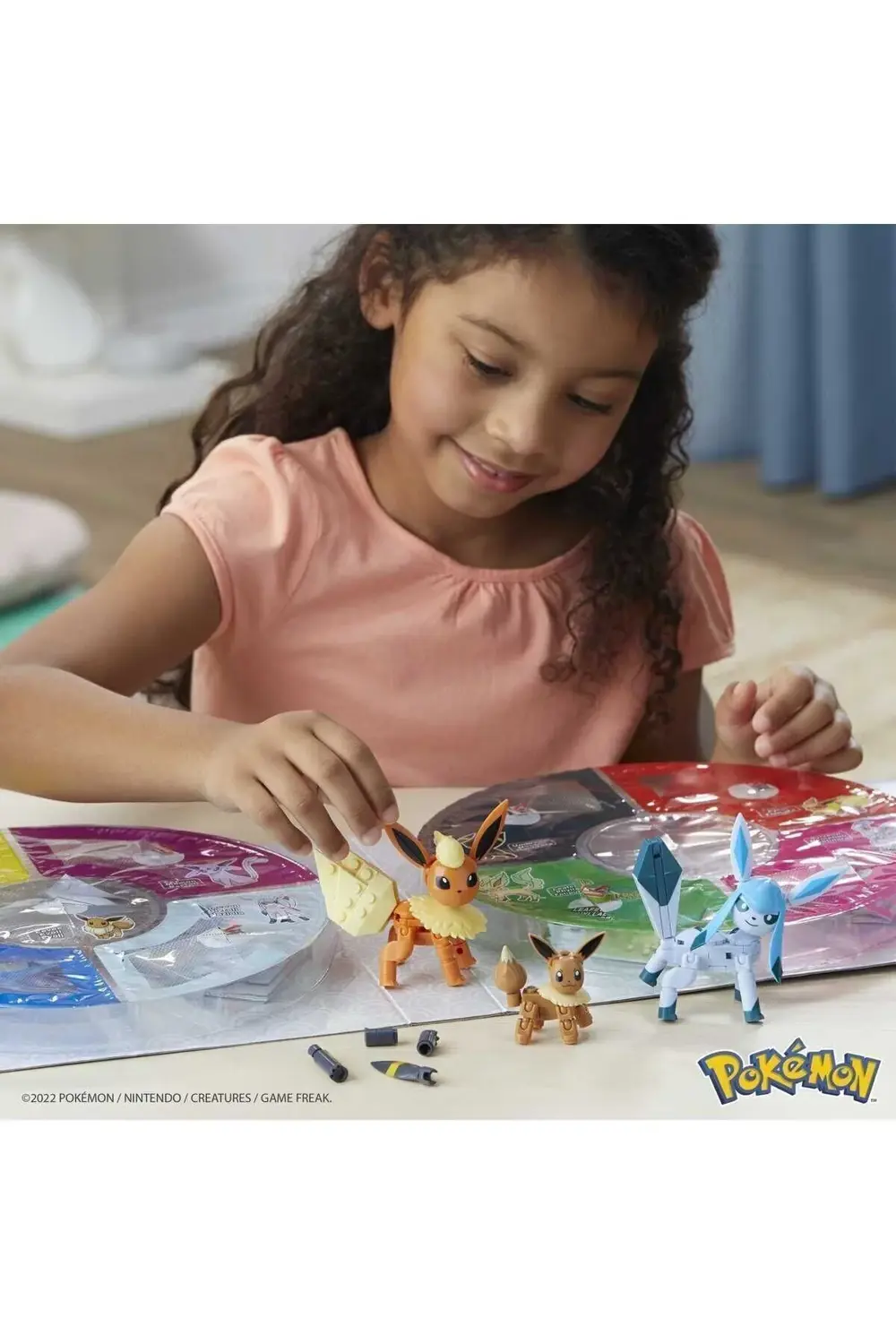 MEGA Pokémon™ - Eevee Dönüşümleri Yapı Seti, çocuklar için yapı o