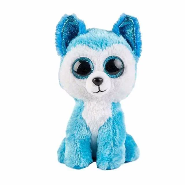 Mega Prınce - Husky Blue Reg 15CM Peluş Oyuncak