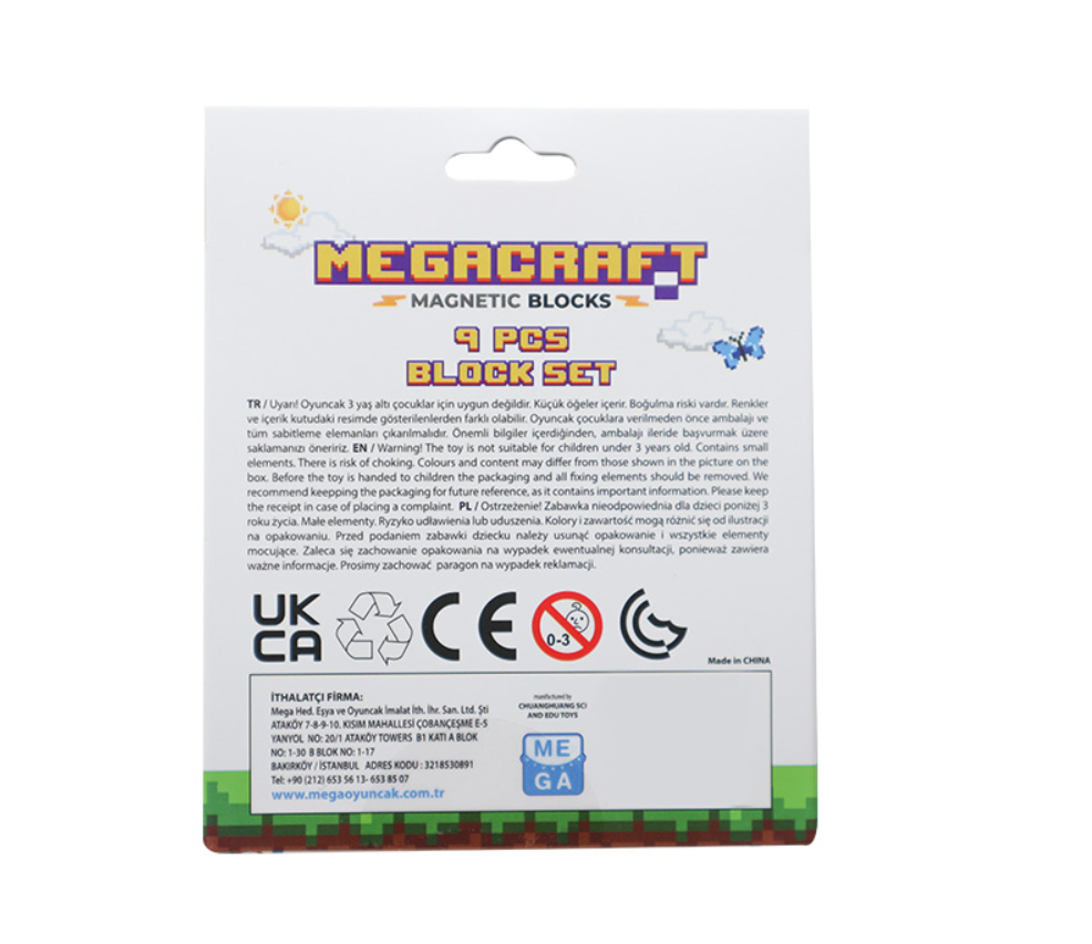 Megacraft 9 Parça Su Blok Megacraft 9 Parça Su Blok