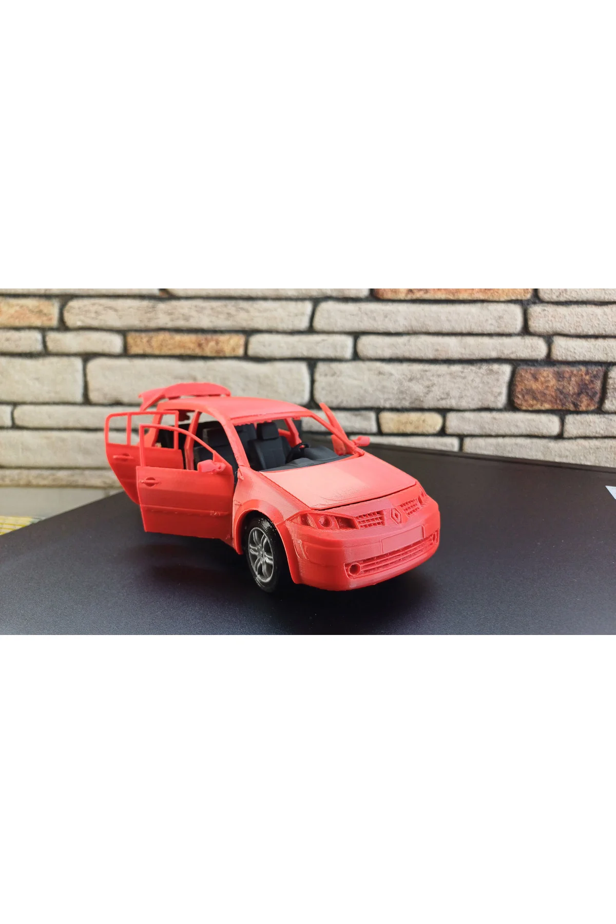 megane 2 hb 1/18 ölçek model araç