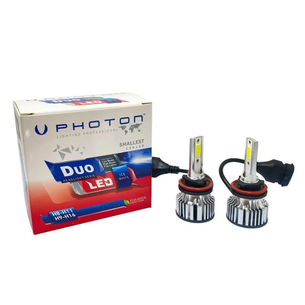 Megane 4 Led Xenon Sis Farı Ampulü Duo H16 12-24V