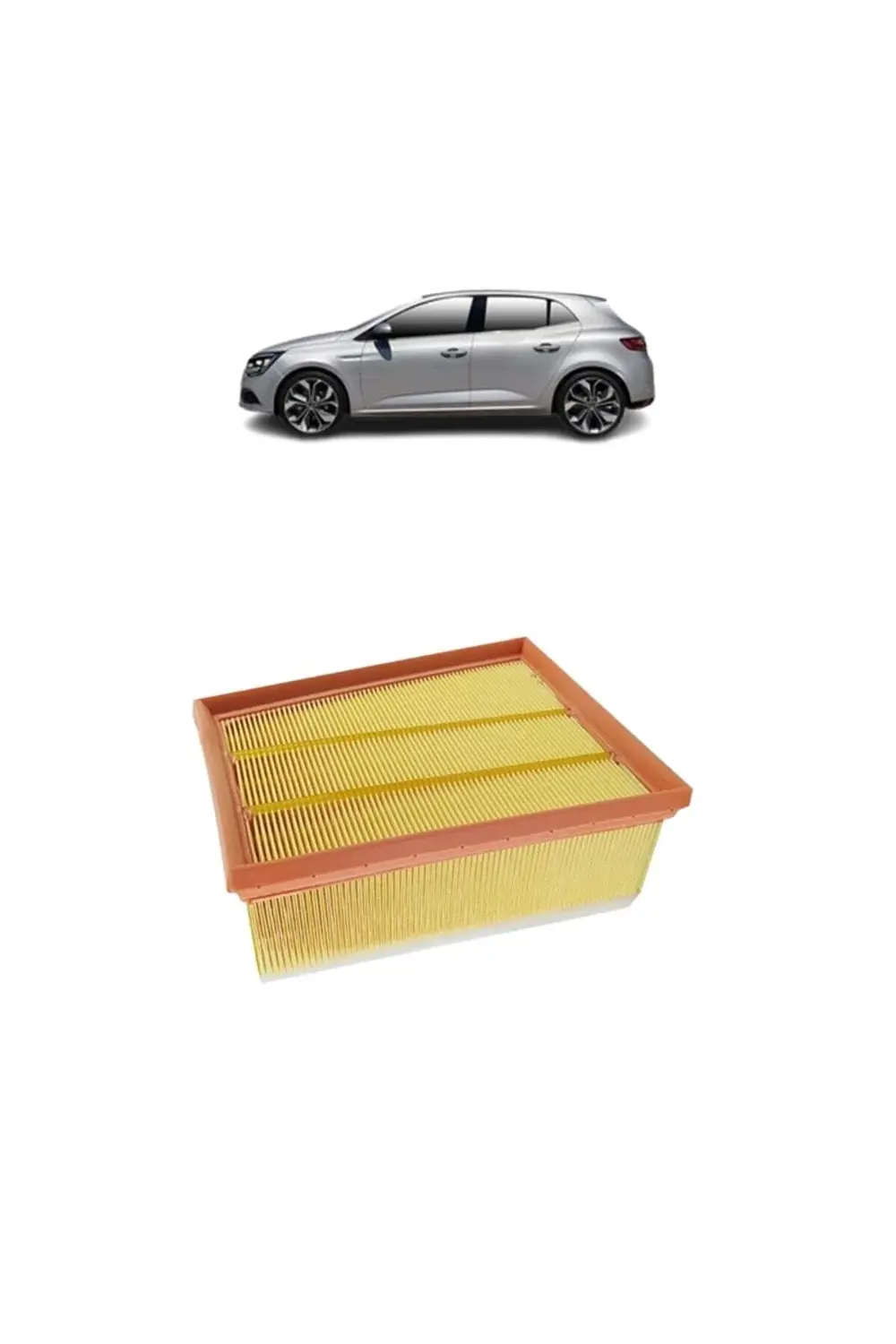 Megane 4 Saloon 1.5 Dci Hp90 Kw66 K9K656 2016-2025+Elf 5w30 5lt 2