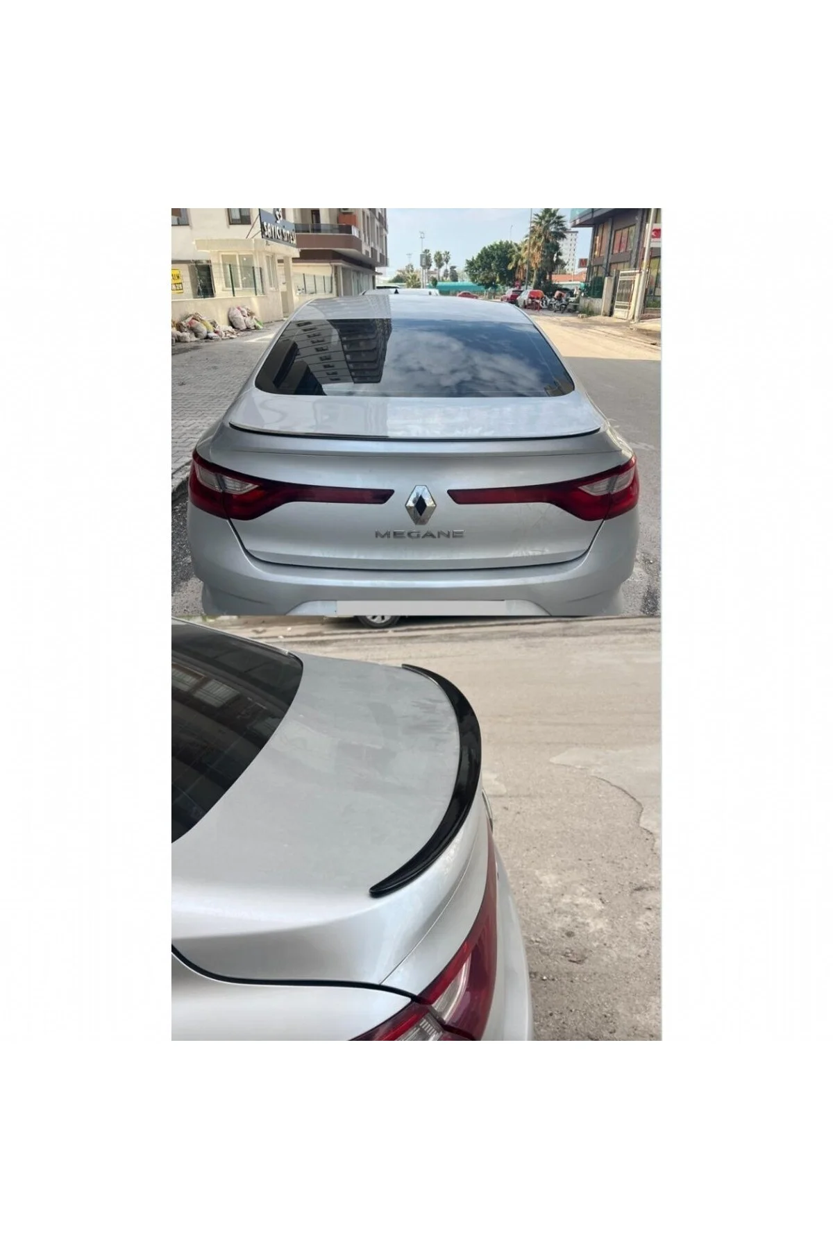 MEGANE MODEL BOYALI PLASTİK SPOİLER MEGANE MODEL BOYALI PLASTİK SPOİLER