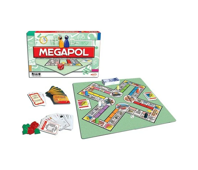 Megapol Gayrimenkul Emlak Ticaret Kutu Oyunu Monopoly
