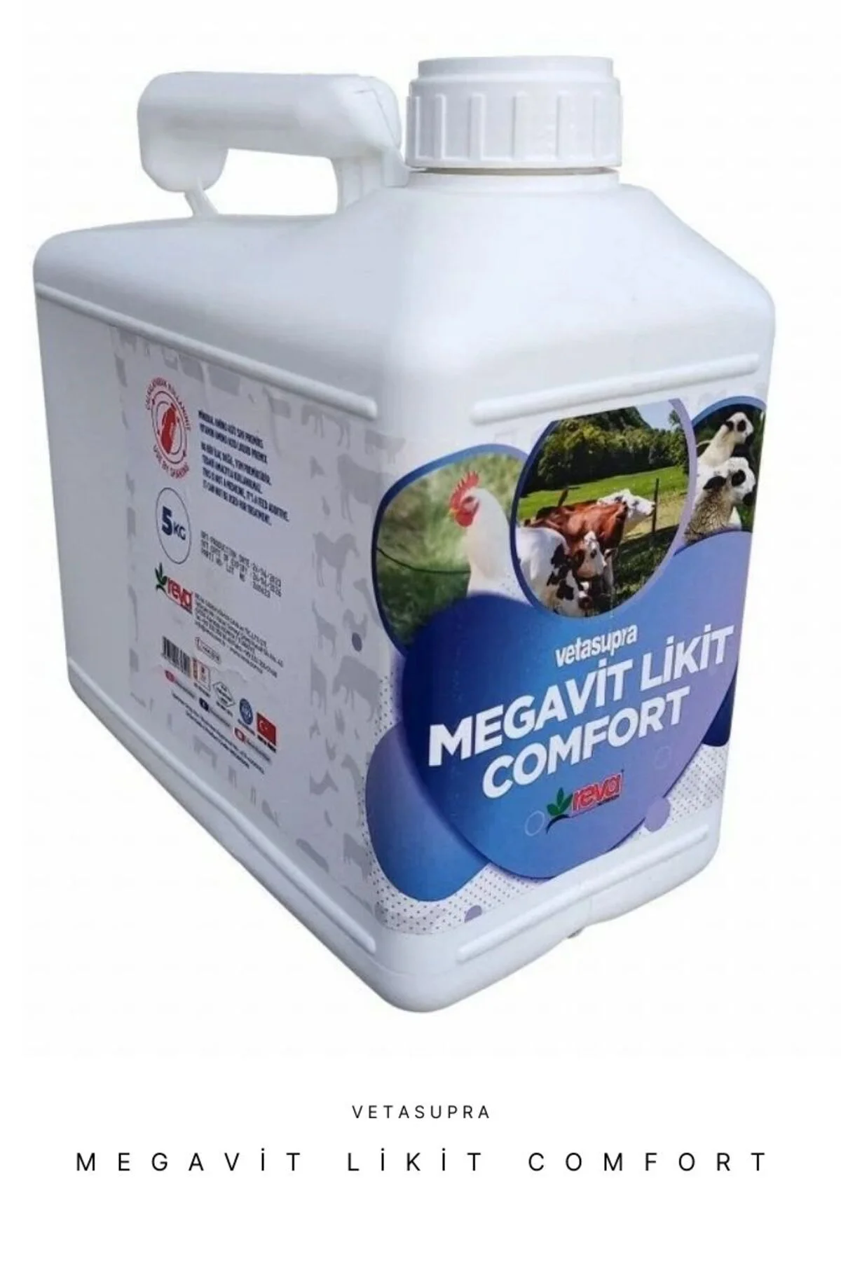 Megavit Vitamin Ve Aminoast Takviyeli Hayvan Yem Katkısı - 5 Kg
