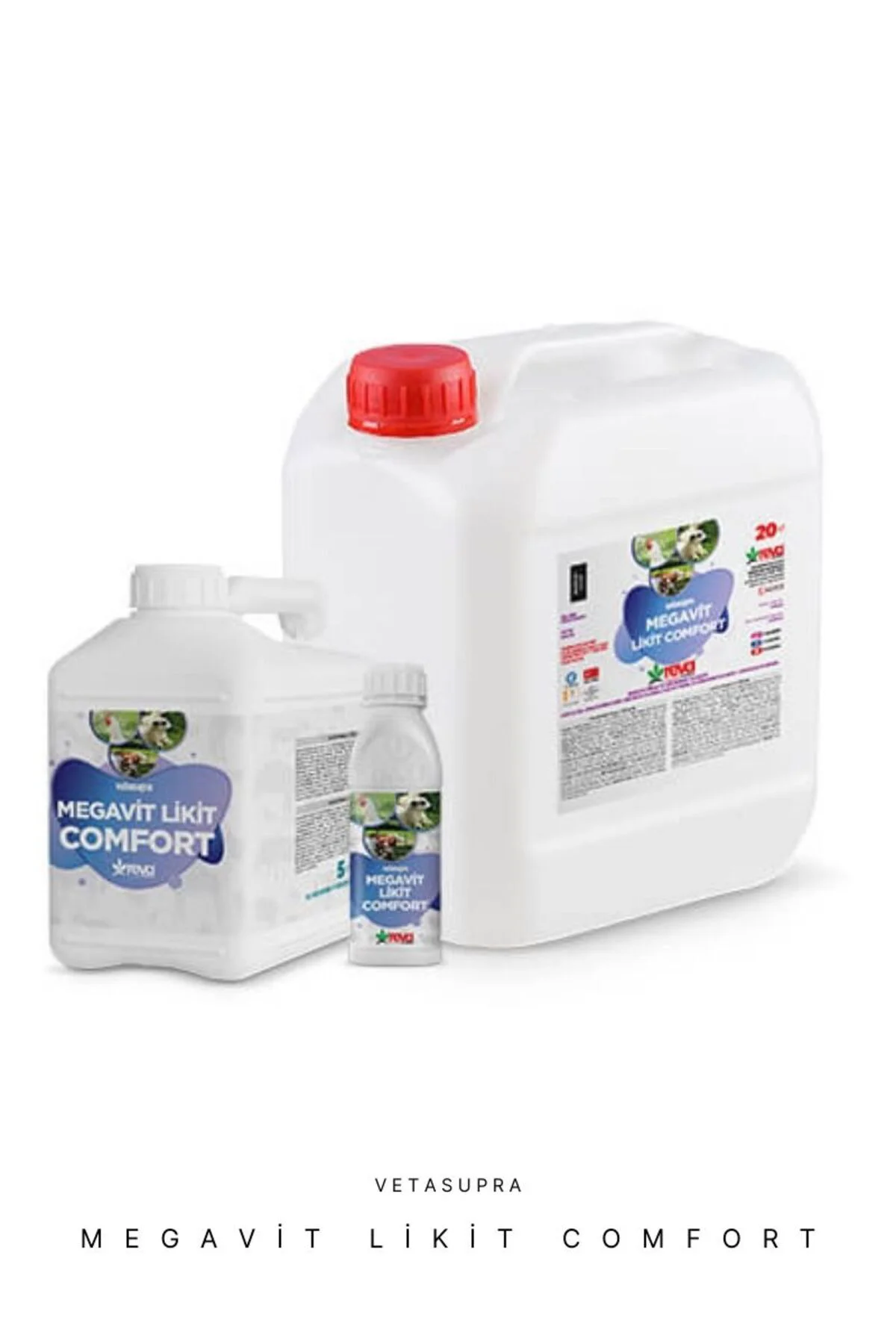 Megavit Vitamin Ve Aminoast Takviyeli Hayvan Yem Katkısı - 5 Kg