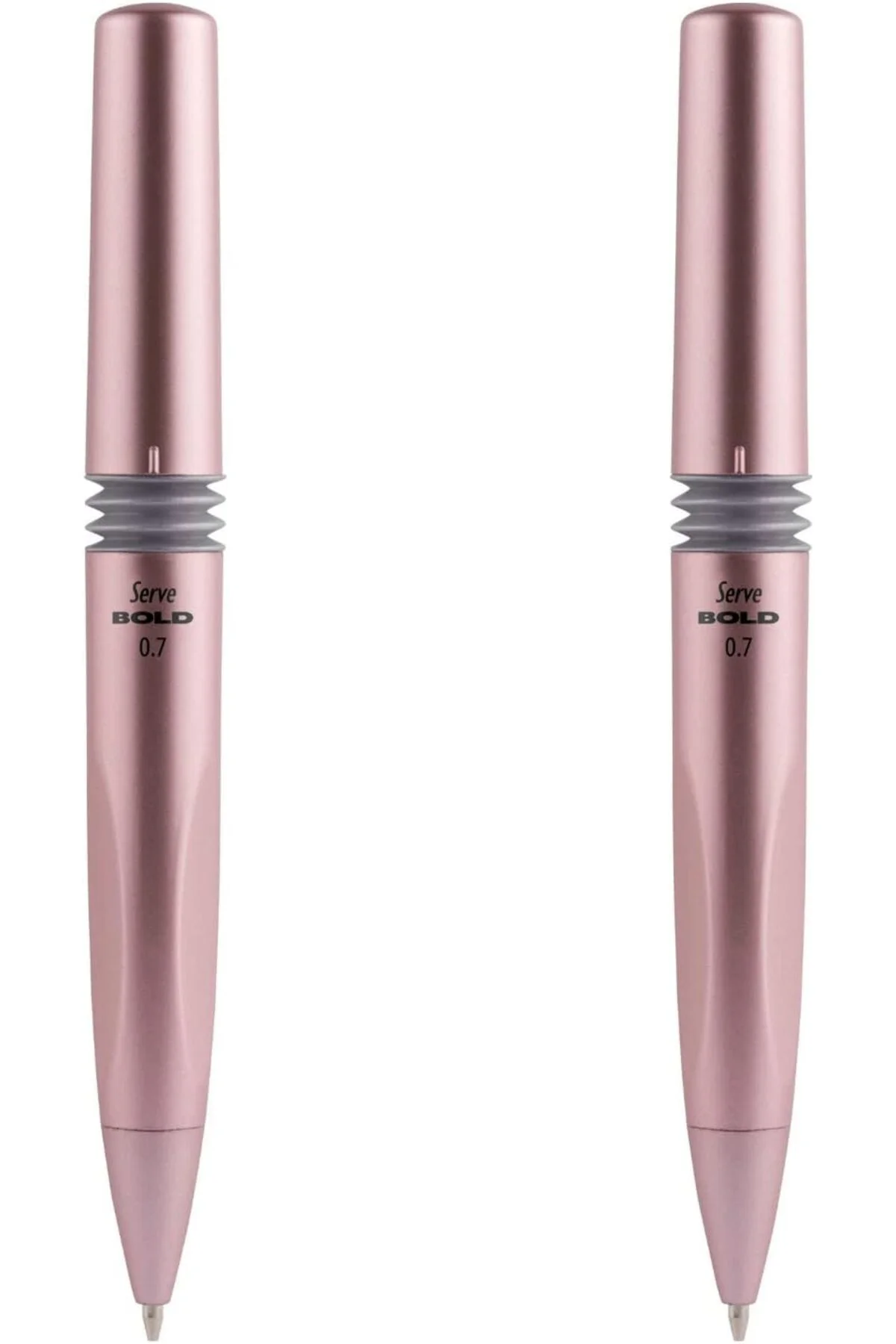 MeGon BOLD MEKANIK KURSUN KALEM 07MM METALIK ROZE 2LI SET 044 122