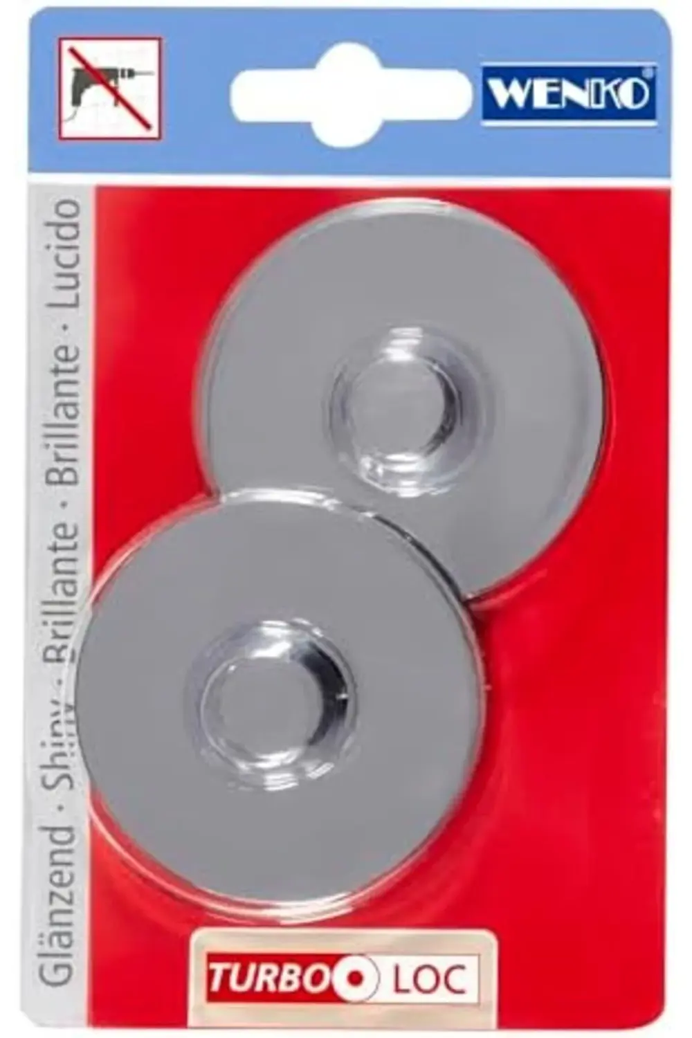 MeGon Turbo-Loc® Adaptörü delmeden sabitleme için Krom 044 122010