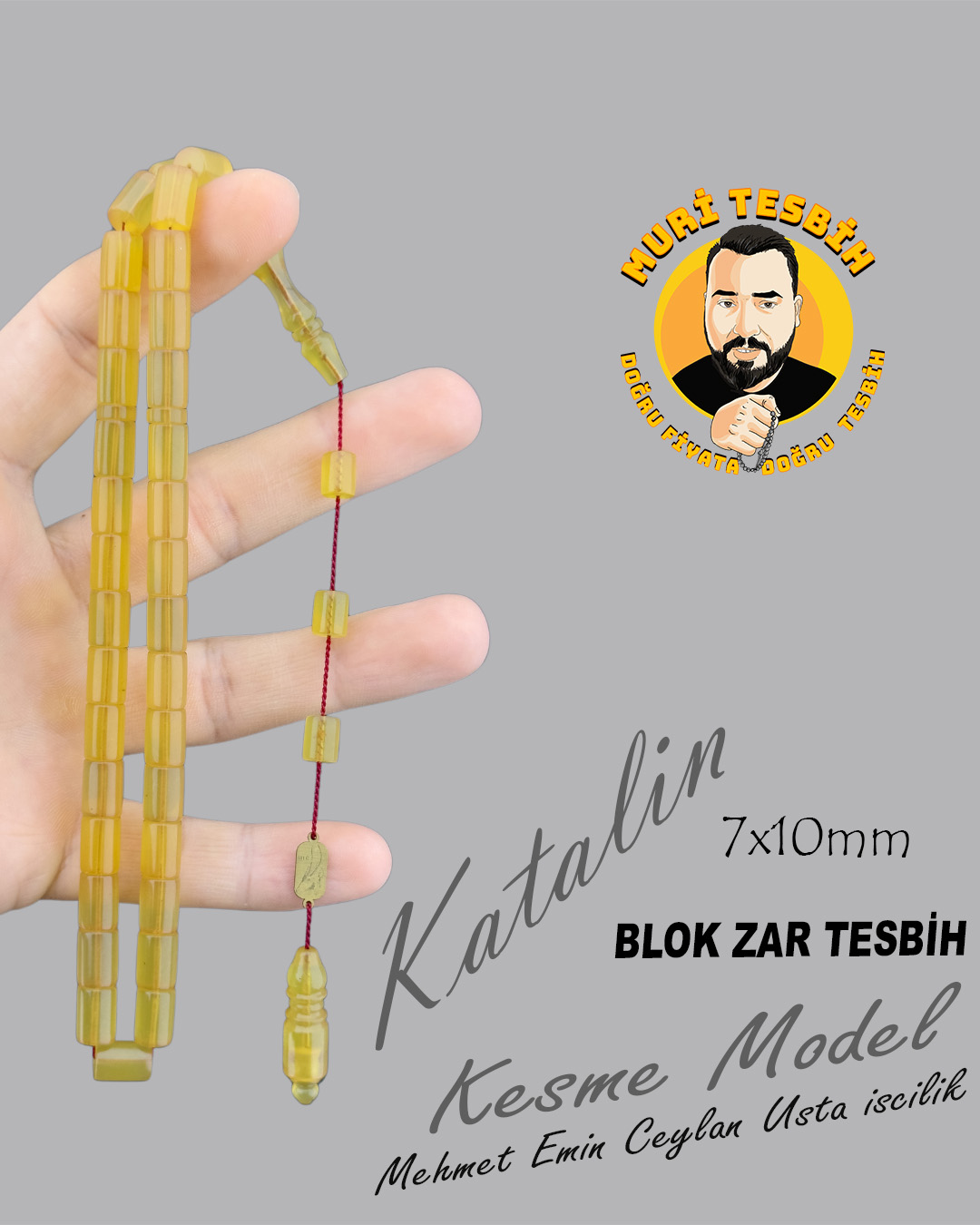 MEHMET EMİN CEYLAN BLOK ZAR KESME MODEL 7X10mm