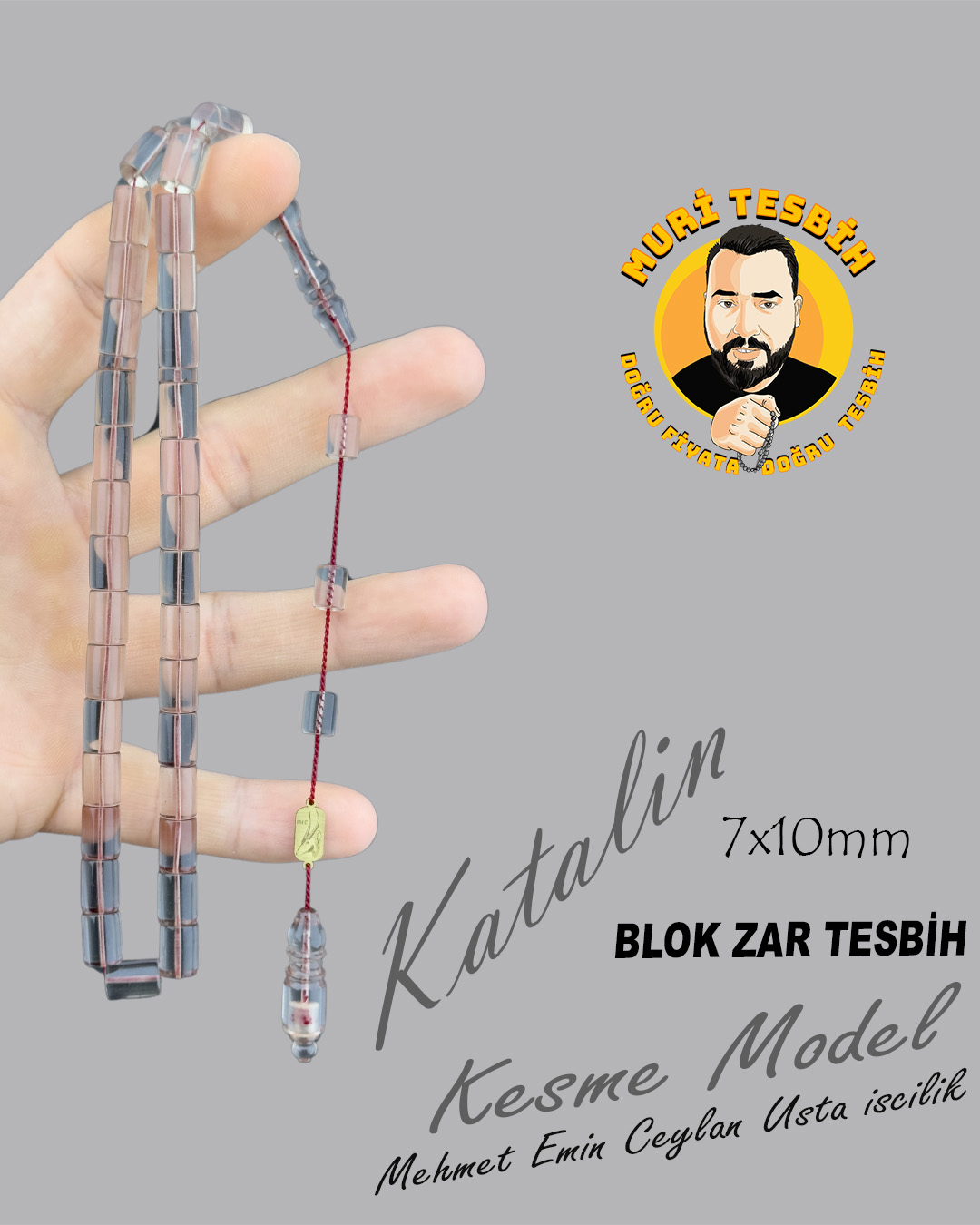 MEHMET EMİN CEYLAN BLOK ZAR KESME MODEL 7X10mm MEHMET EMİN CEYLAN BLOK ZAR KESME MODEL 7X10mm